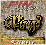 Коллекционный значок<br>мотоцикл YAMAHA Virago<br>(PinCollection)